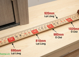 Cách Tính Kích Thước Chừa Tường (Ô Chờ) Chuẩn Lỗ Ban Cửa