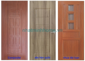 Cửa Nhựa Giả Gỗ: Lựa Chọn Hoàn Hảo Thay Thế Cửa Gỗ Tự Nhiên? So Sánh Chi Tiết ABS, Composite & Đài Loan