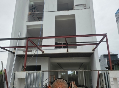 Hoàn Thiện Cửa Phòng Nhựa Gỗ Composite Tại KDC Cát Lái, Q2, HCM