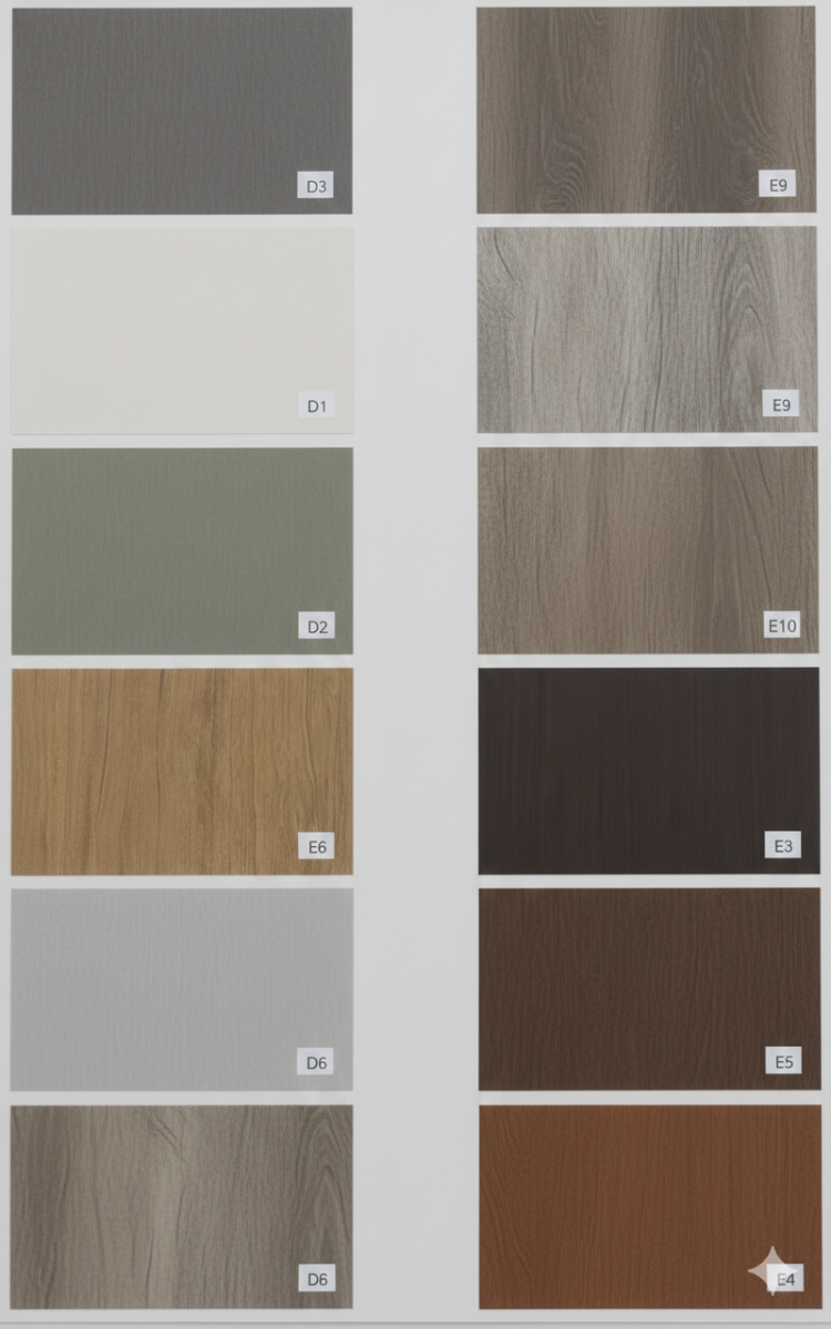 bảng màu film nhựa sungyu 1