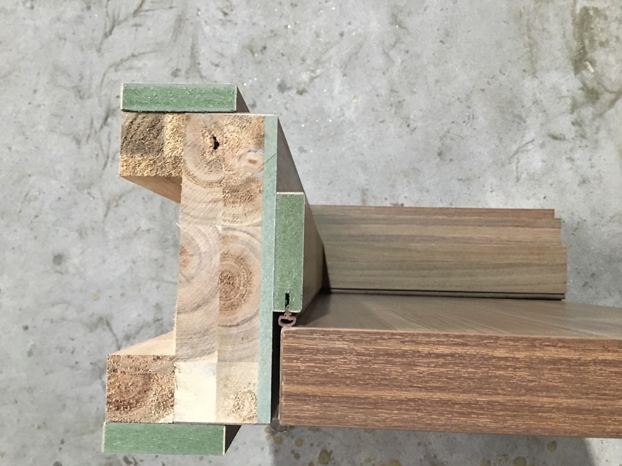 cấu tạo cửa vòm gỗ mdf melamine an cường
