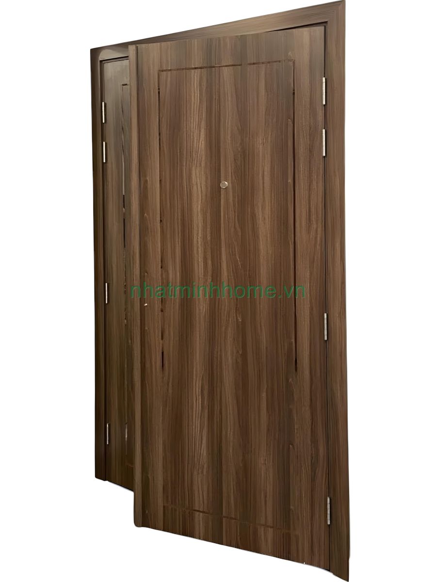 cửa 2 cánh gỗ mdf an cường