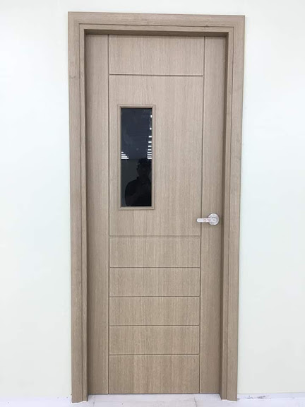 Cửa nhựa giả gỗ ABS Hàn Quốc chống nước cho nhà vệ sinh