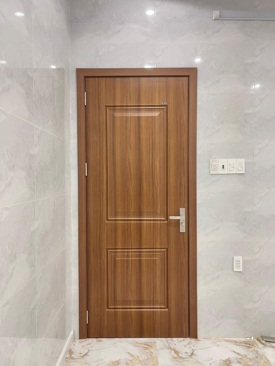 mẫu cửa abs hàn quốc vân gỗ được ưa chuộng