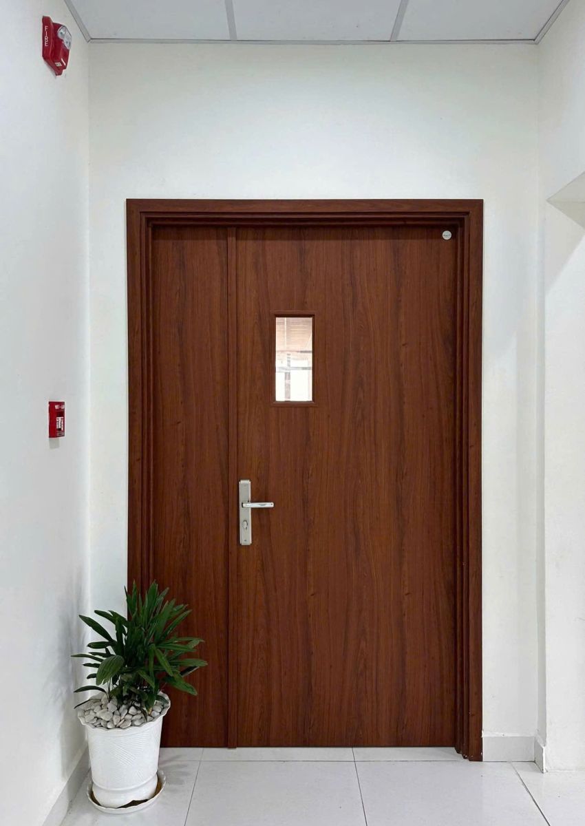 cửa 2 cánh nhựa gỗ compsoite sungyu