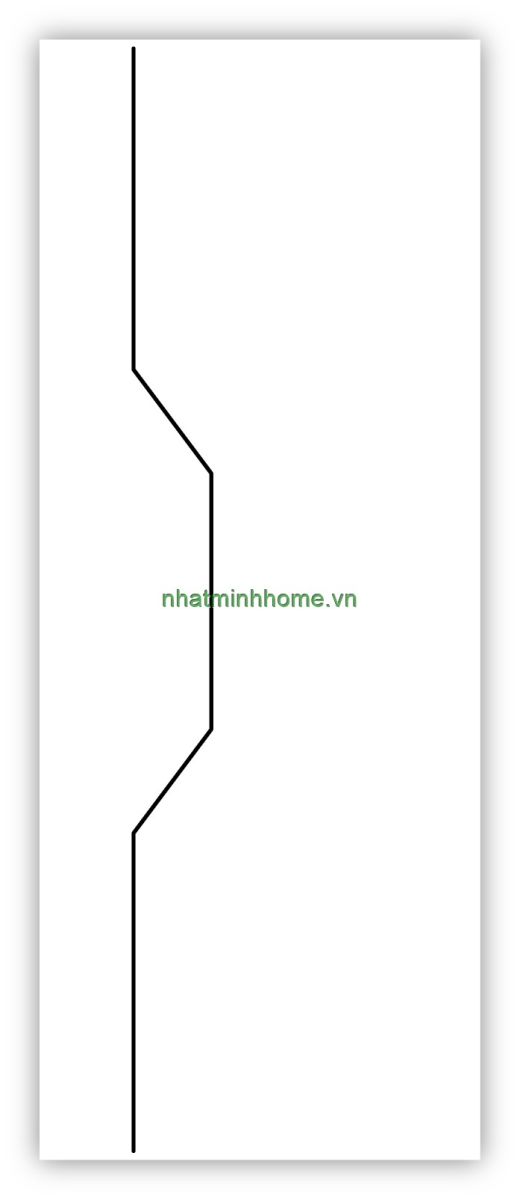 Cửa Nhựa Gỗ Composite Koss Giá Rẻ Mã K1329
