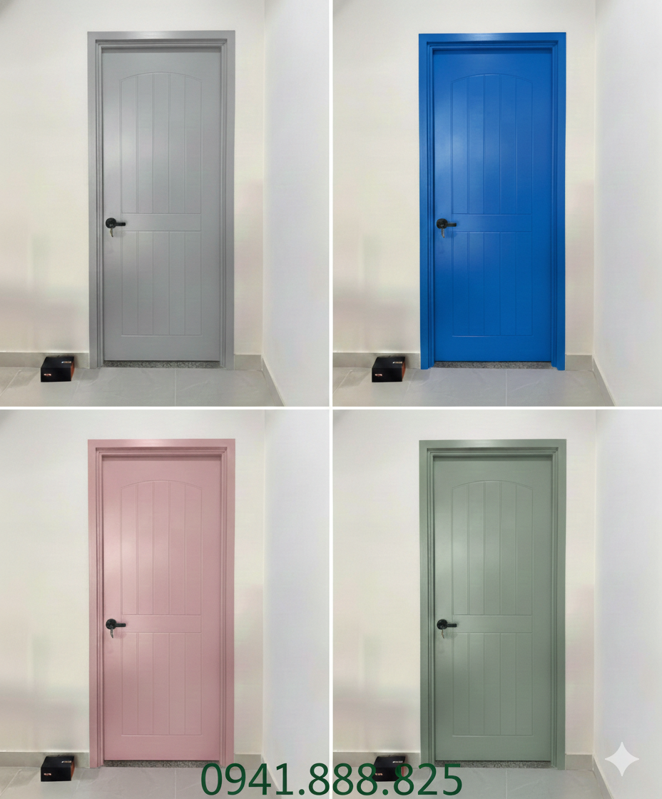 bộ sưu tập 4 màu sơn cửa nhựa sungyu hot nhât 2026