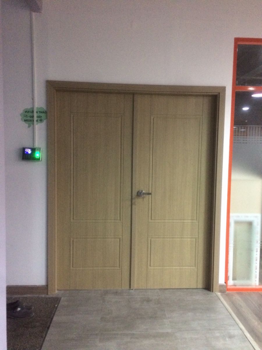 korean plastic double leaf door 1200x2200