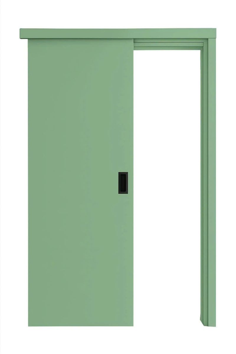 mẫu cửa lùa nhựa gỗ composite sungyu