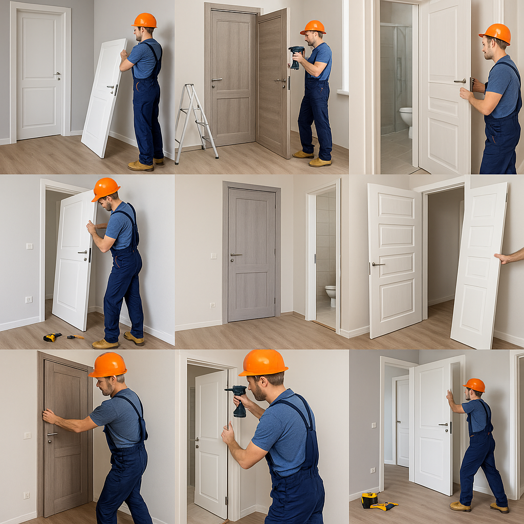 đội ngũ thay cửa quận 1 – thợ chuyên nghiệp