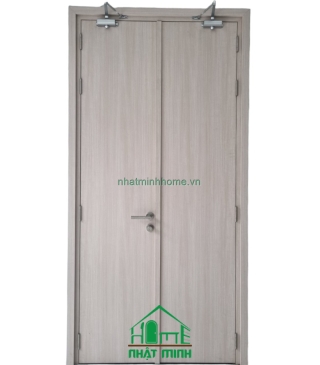 Cửa 2 cánh nhựa gỗ Composite
