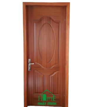 Cửa gỗ công nghiệp HDF veneer NM3A-Sapele