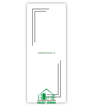 Cửa Nhựa Gỗ Composite Koss Giá Rẻ Mã K1310