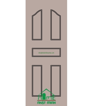 Cửa Nhựa Gỗ Composite Koss Giá Rẻ Mã K1402