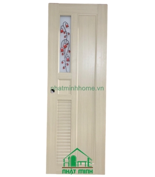 cửa nhựa giả gỗ đài loan NM70