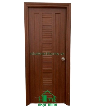 Cửa Nhựa Đài Loan Ghép Thanh Giả Gỗ Giá Rẻ NM107