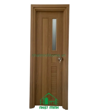 Cửa Nhựa Đài Loan Ghép Thanh Giả Gỗ Giá Rẻ NM100