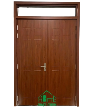 Cửa nhựa gỗ Composite 2 Cánh Ô Fix