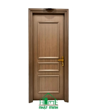 Cửa Nhựa Gỗ Composite Chỉ Nổi Cổ Điển NM02