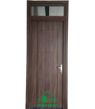 Cửa vòm nhựa gỗ Composite ofix kính