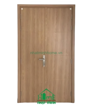 Cửa Nhựa Gỗ Composite 2 Cánh Đôi Sungyu NM175
