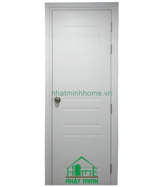 Cửa Nhựa Gỗ Composite Trắng Giá Rẻ NM83