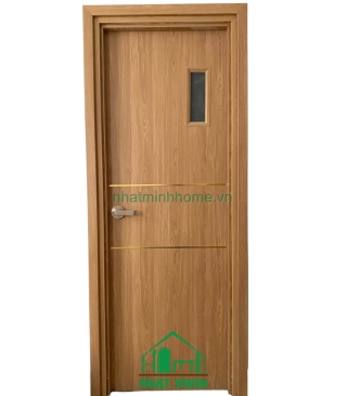 cửa nhựa gỗ composite nm66