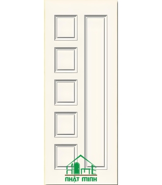 Cửa nhựa gỗ Composite Hàn Quốc HQ45 