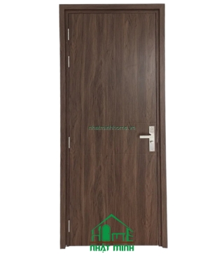 Cửa Nhựa Gỗ Composite Cánh Phẳng Giá Rẻ NM119