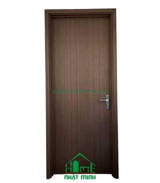 Cửa Nhựa Giả Gỗ Composite Cánh Phẳng Giá Rẻ NM123