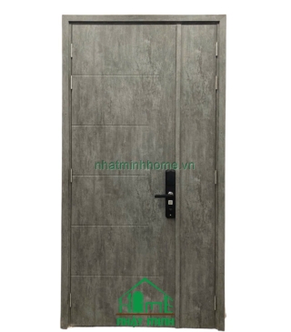 Cửa Nhựa Gỗ Composite Sungyu 2 Cánh Đôi Giá Rẻ NM187