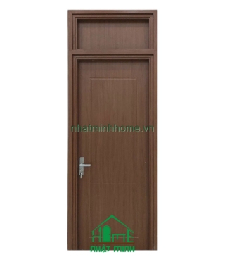 Cửa Nhựa Gỗ Composite Sungyu Giá Rẻ Gắn Ô Fix NM188