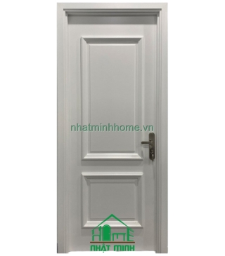 Cửa Nhựa Gỗ Composite Trắng Phào Chỉ NM101