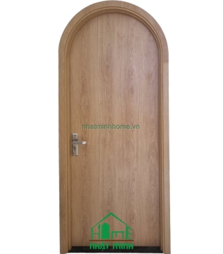 cửa vòm gỗ melamine An Cường NM13