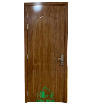 Cửa Nhưa Gỗ Composite Sơn Vân Gỗ NM01
