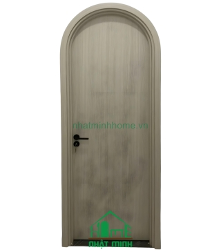 Cửa Vòm Nhựa Gỗ Composite Cánh Phẳng NM39