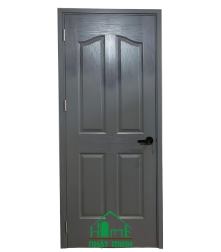 Cửa gỗ công nghiệp HDF Sơn đen NM4A