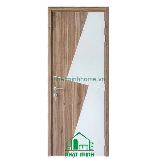 Cửa Gỗ MDF Melamine An Cường 2 Màu Giá Rẻ NM32