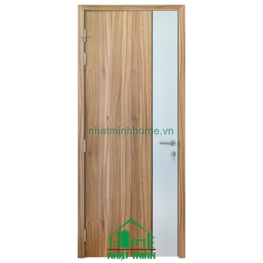 Cửa Gỗ MDF Melamine An Cường Viền Phối 2 Màu NM30