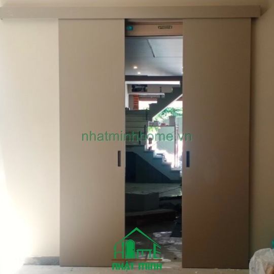 Cửa lùa gỗ melamine An Cường NM08