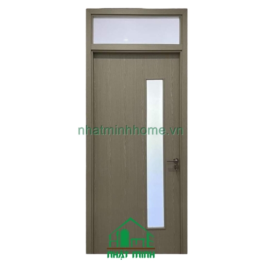 Cửa Nhựa ABS Hàn Quốc Giả Gỗ Ô Fix Gắn Kính Giá Rẻ 