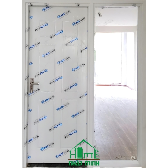 Cửa Nhựa ABS Hàn Quốc Vách Kính Đứng 120-K5300