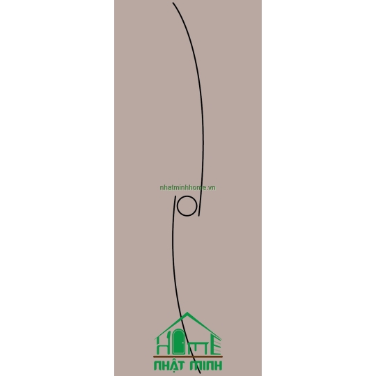 Cửa Nhựa Gỗ Composite Koss Giá Rẻ Mã K1426