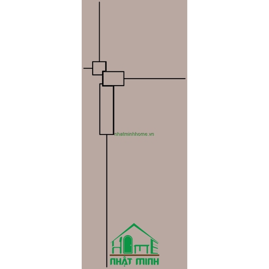 Cửa Nhựa Gỗ Composite Koss Giá Rẻ Mã K14702