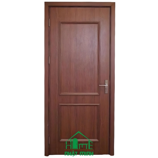 Cửa Nhựa Gỗ Composite Chỉ Nổi Cổ Điển