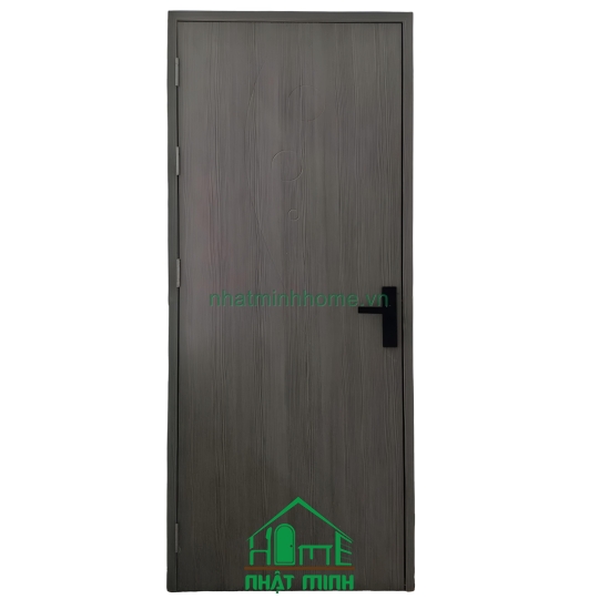 Cửa Nhựa Gỗ Composite Cánh Phẳng Giá Rẻ NM76