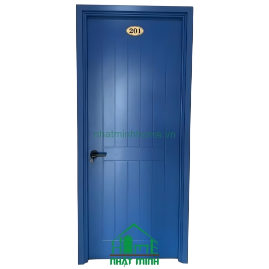 Cửa Nhựa Gỗ Composite Sungyu Sơn Xanh NM178