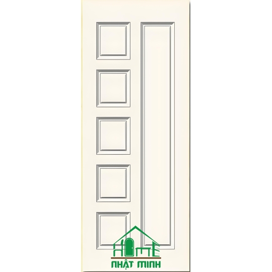 Cửa nhựa gỗ Composite Hàn Quốc HQ45 