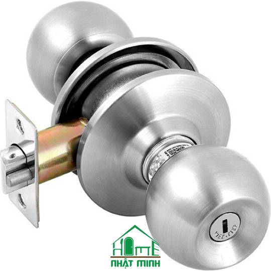 Khóa Tay Nắm Tròn Không Chìa Việt Tiệp 04208