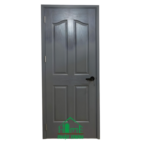 Cửa gỗ công nghiệp HDF Sơn đen NM4A
